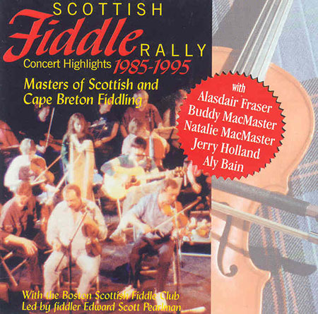 cover image for Scottish Fiddle Rally (Concert Highlights 1985-1995)