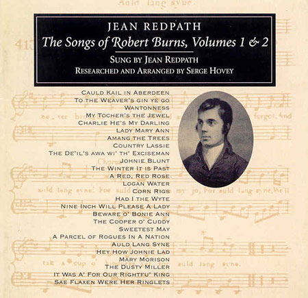 cover image for Jean Redpath - Songs Of Robert Burns vols 1 & 2