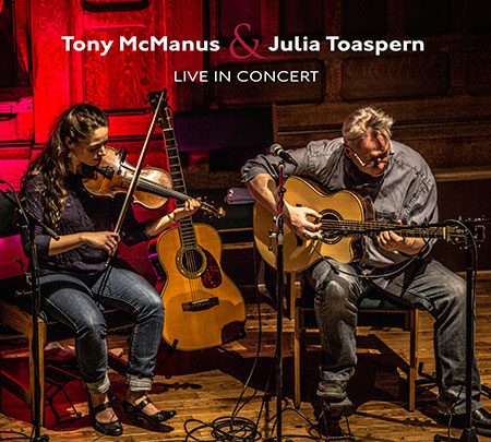 Tony McManus and Julia Toaspern - Live In Concert CD cover