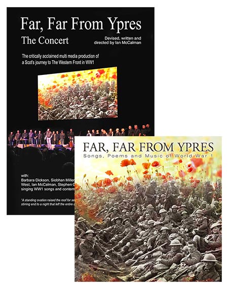 Far, Far From Ypres DVD and CD covers