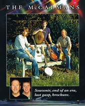 cover image for The McCalmans - Souvenir, End Of An Era, Last Gasp, Brochure