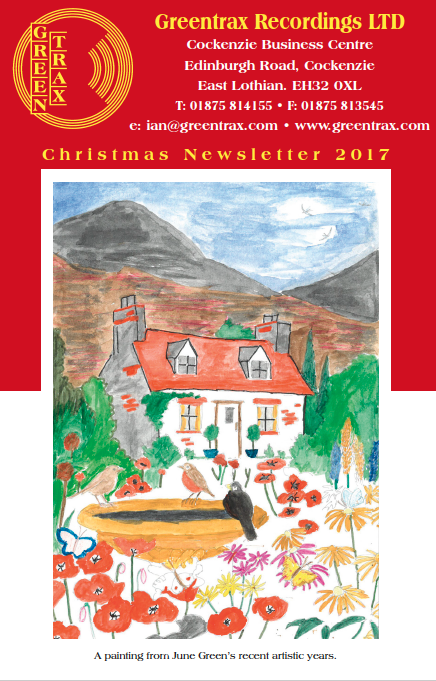 Christmas 2017 Newsletter