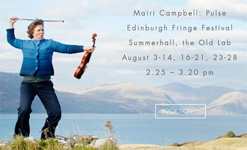 news article for Mairi Campbell: Pulse at the Edinburgh Fringe Festival